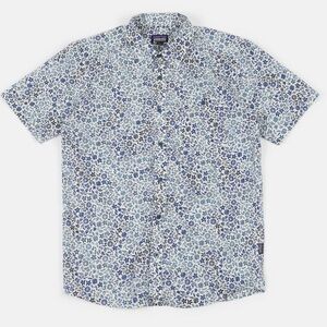 Patagonia Men's Go To Shirt in Cover Crop Ombre
Pigeon Blue Print Size Large